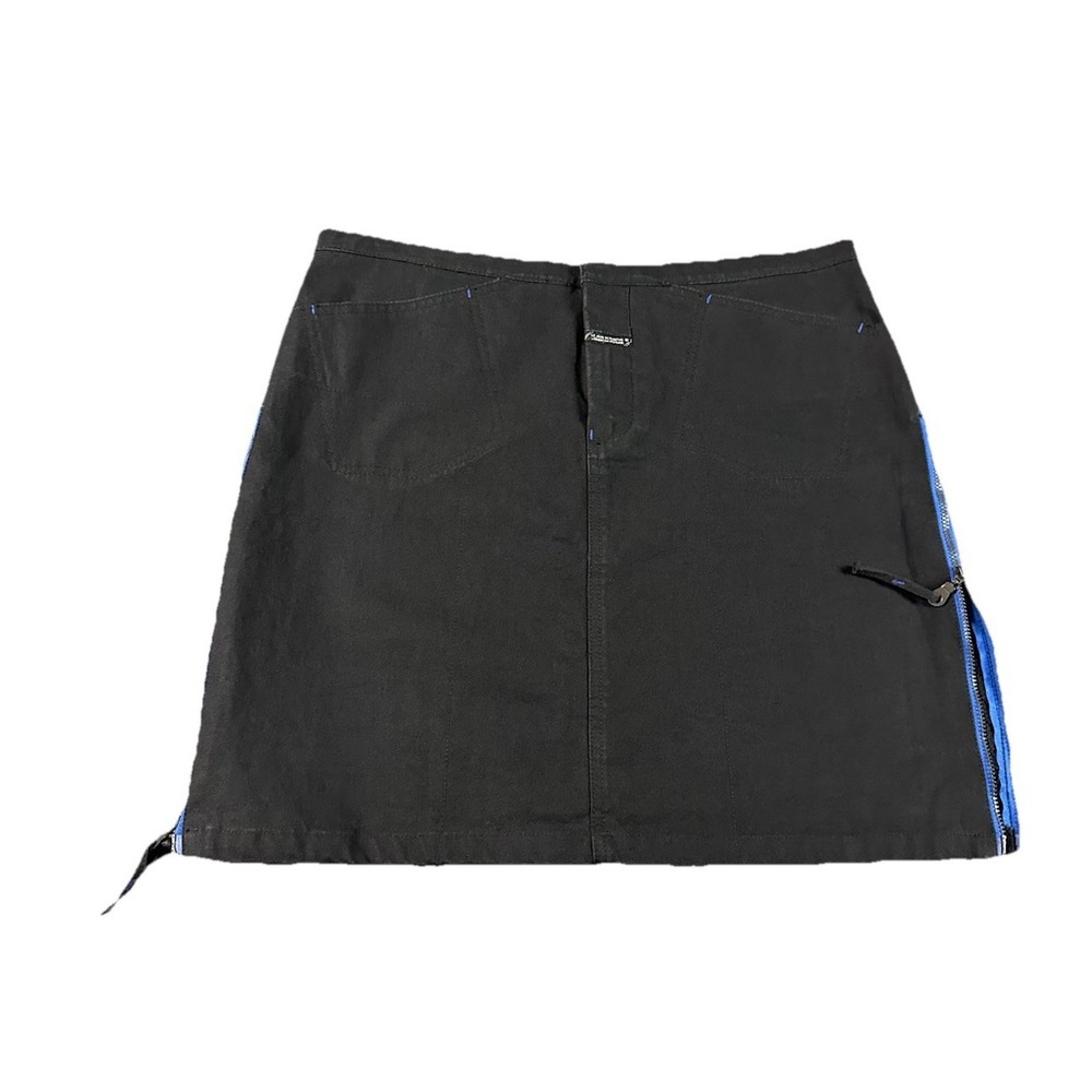Vintage Marithe Francois Girbaud Mini Skirt Rare Size 30 Y2K 90s Designer Tassel